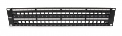 Unloaded Patch Panel, 48 Port, Unshielded