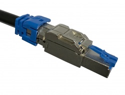 PoE+ 10Gig Shielded RJ45 Field Plug